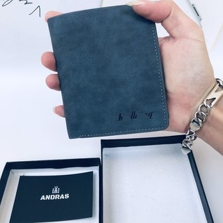 Ví Da Nam BALLERY Cực Chất,Bóp Nam Da Lộn Cầm Tay Thời Trang Hàn Quốc Hot Trend