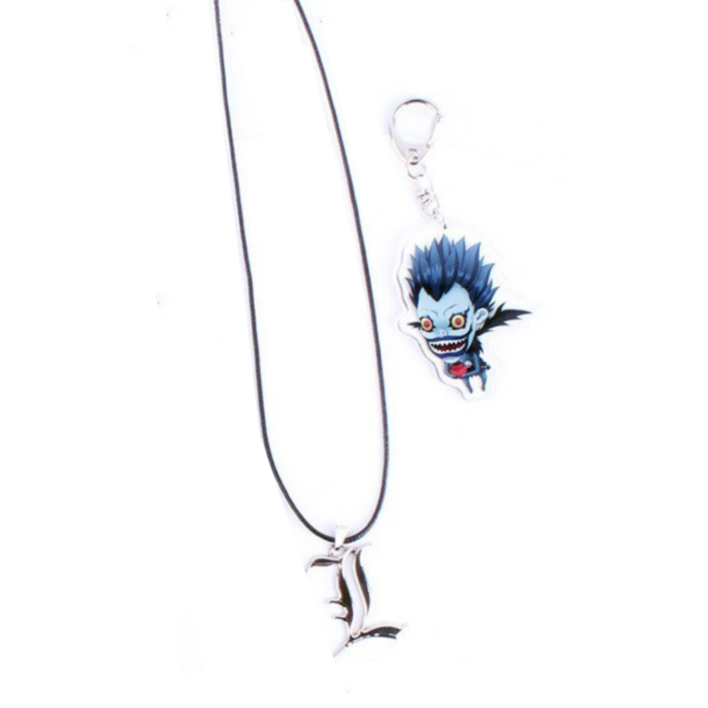 Sổ Death Note- Tặng Book mark -Móc khoá Death Note- Dây chuyền Death note - Goyes Store