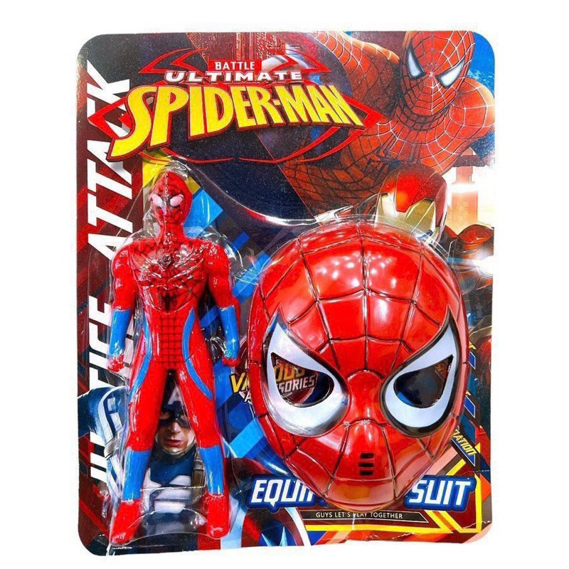 Mặt Nạ Siêu Nhân Người Nhện Spider Man, Người Sắt Iron Man