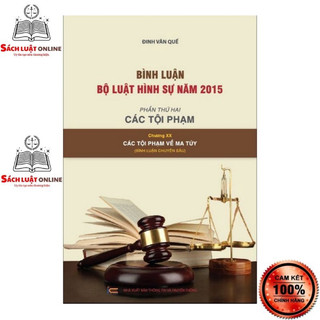 Sách - Combo 10 cuốn Bình luận Bộ luật hình sự (Tác giả Đinh Văn Quế)