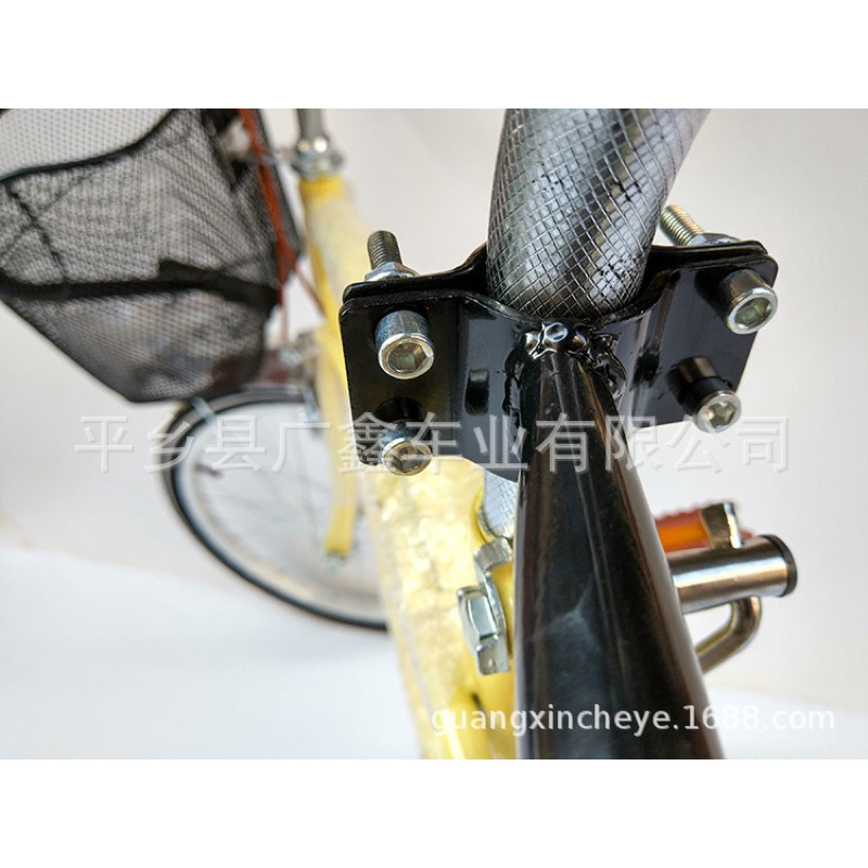 Tay nắm giữ thăng bằng cho bé tập đi xe đạp lắp phía sau xe Thanh gậy dài phù hợp các loại xe đạp