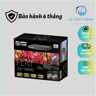 Đèn led FLAT S3 Plus Nano RGB (Bản đặc biệt) - Đỏ cá, đỏ cây, không đỏ nước