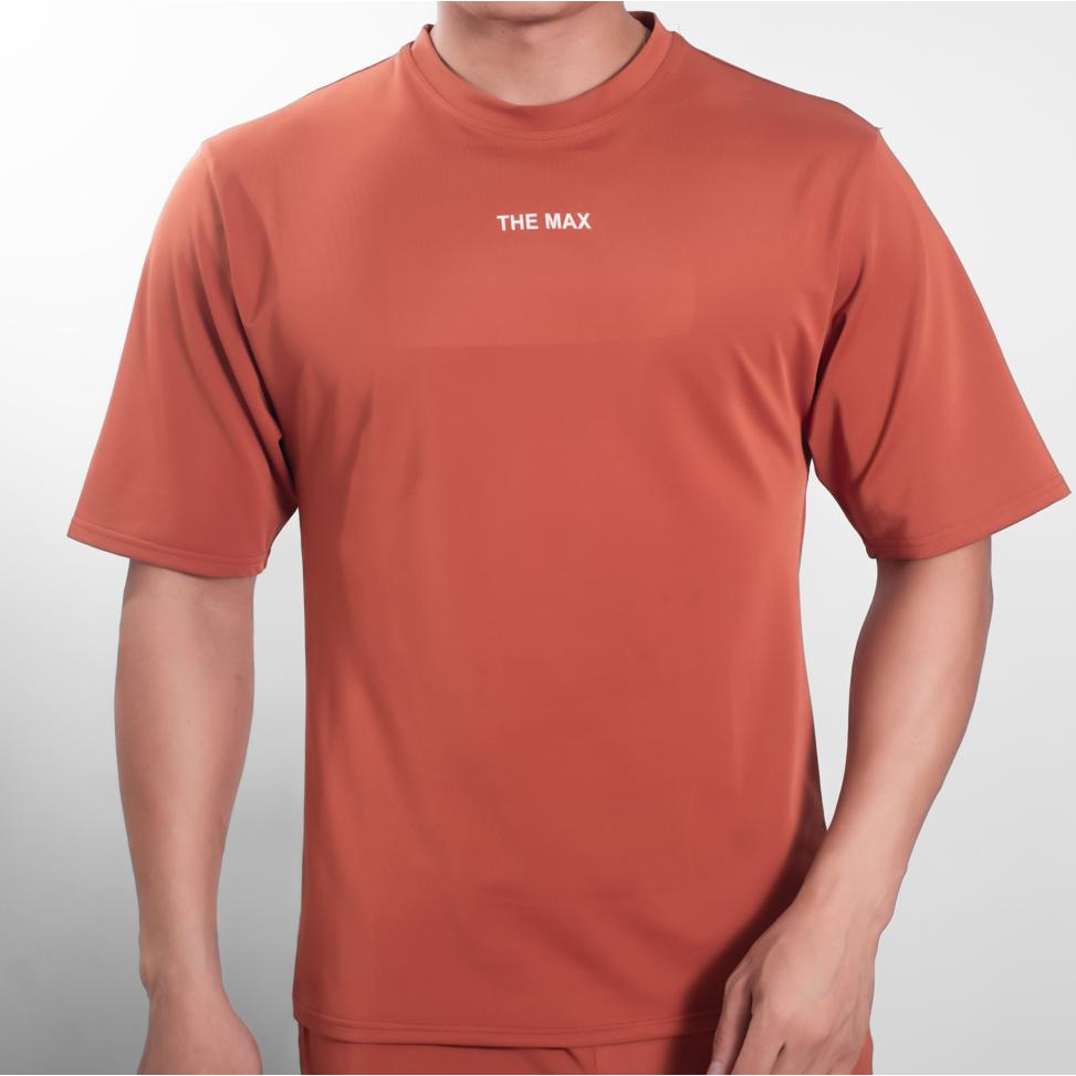 Áo cộc tay oversize THEMAX vải lacot