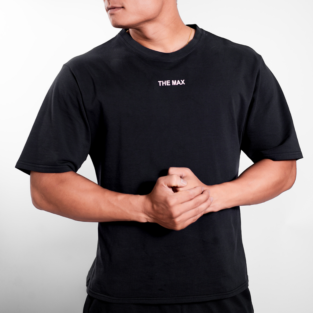 Áo cộc tay oversize THEMAX vải lacot