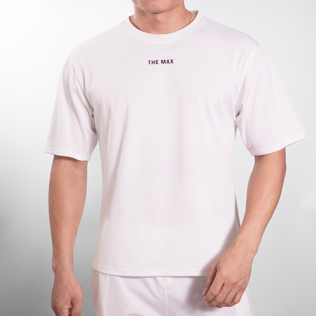 Áo cộc tay oversize THEMAX vải lacot