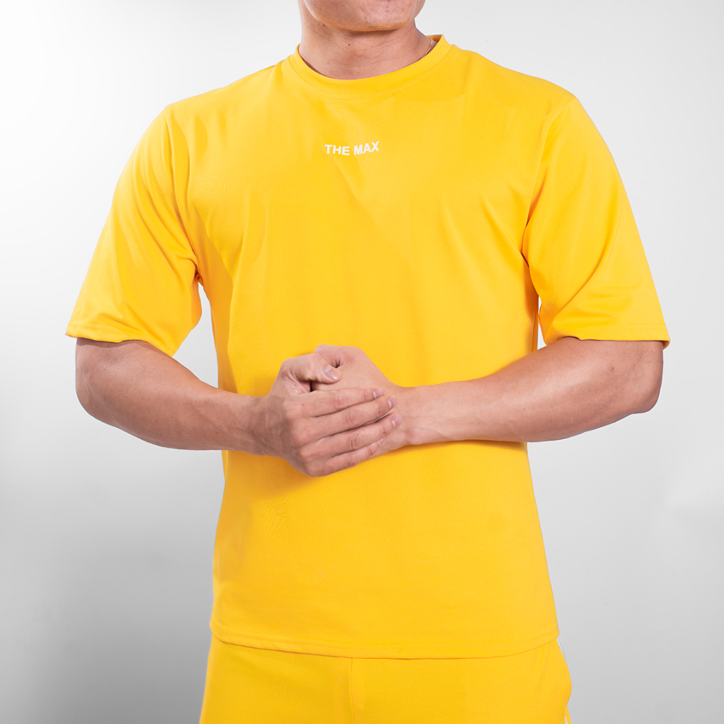 Áo cộc tay oversize THEMAX vải lacot