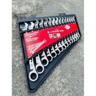 Cờ lê tròn cóc milwaukee tự động 15 chi tiết