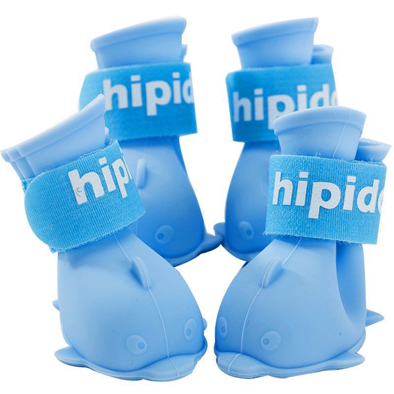 Giày nhựa hipi cho chó mèo, giày đi ngoài trời