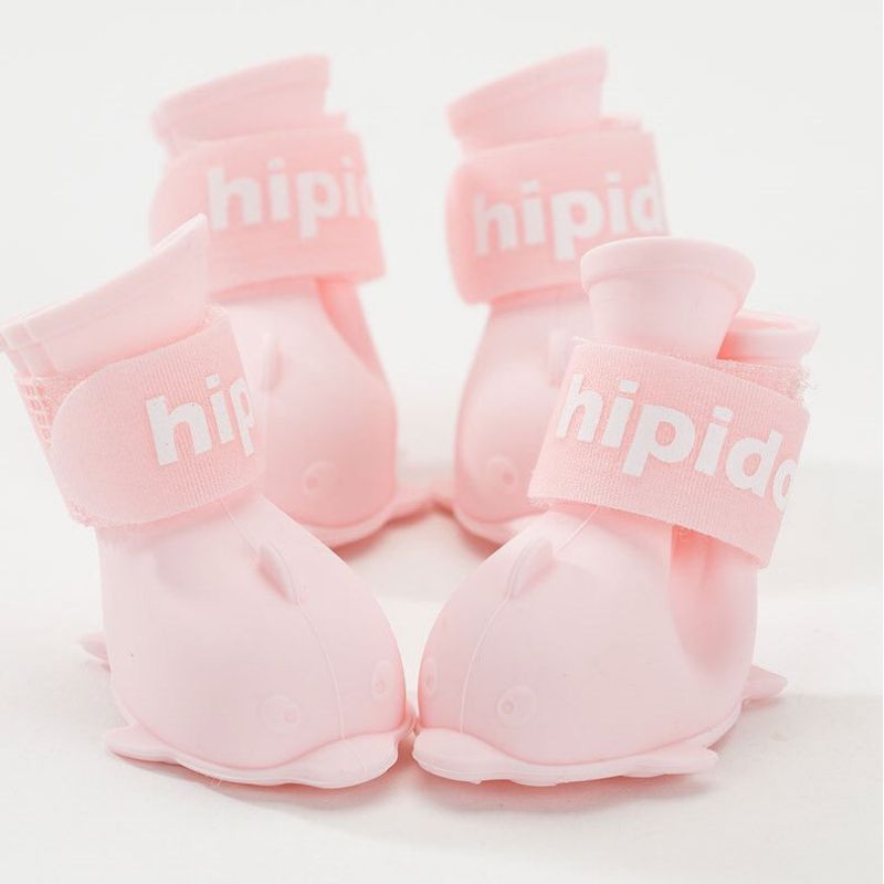 Giày nhựa hipi cho chó mèo, giày đi ngoài trời