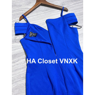 Đầm Ôm Trễ Vai Đuôi Cá Xuất Dư💃🏻