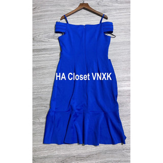 Đầm Ôm Trễ Vai Đuôi Cá Xuất Dư💃🏻