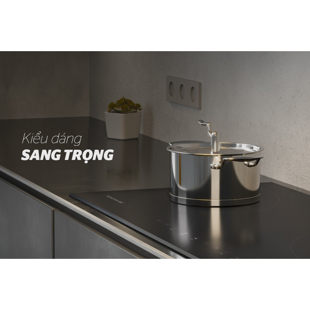 Bếp điện từ đôi Sunhouse SHB8100