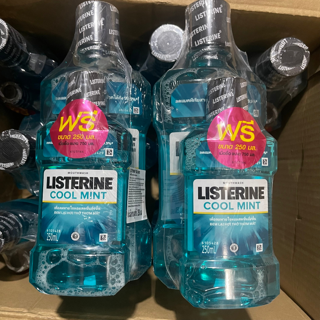 NƯỚC SÚC MIỆNG LISTERINE THÁI LAN (750ml tặng 250ml)