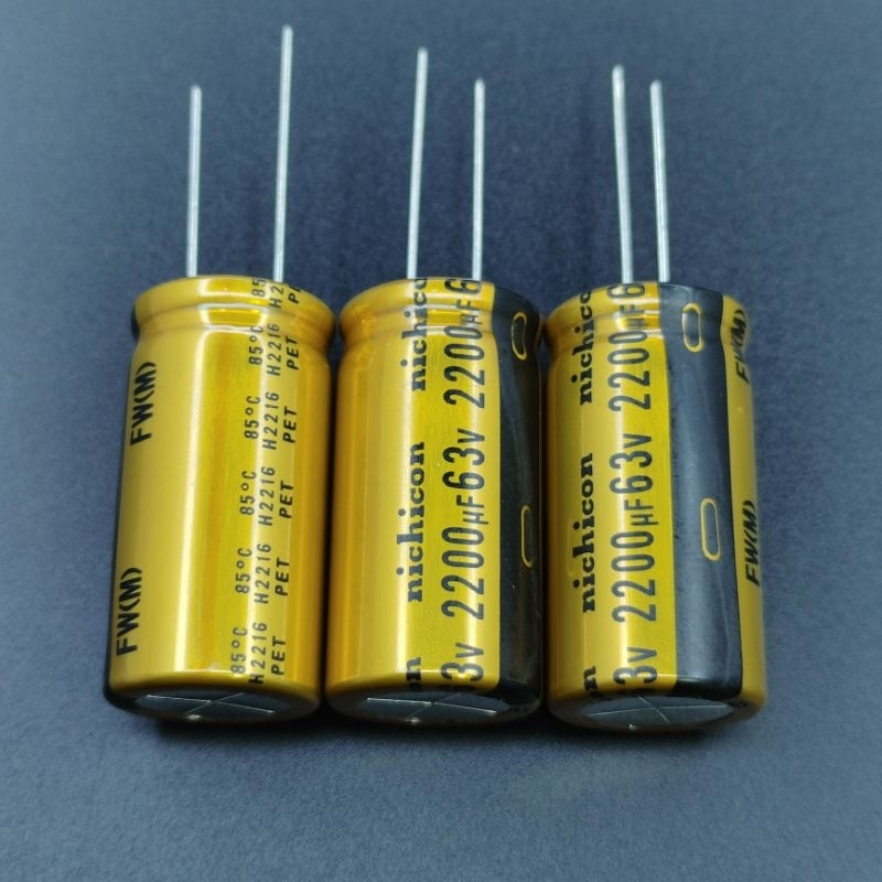 Tụ Nichicon FW 2200uF 63V
