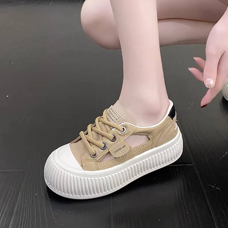 GIÀY THỂ THAO KHOÉT EO ĐẾ CAO 5CM hàng QC siêu đẹp