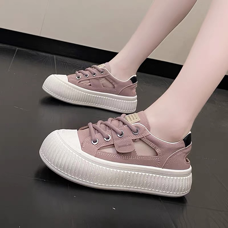 GIÀY THỂ THAO KHOÉT EO ĐẾ CAO 5CM hàng QC siêu đẹp