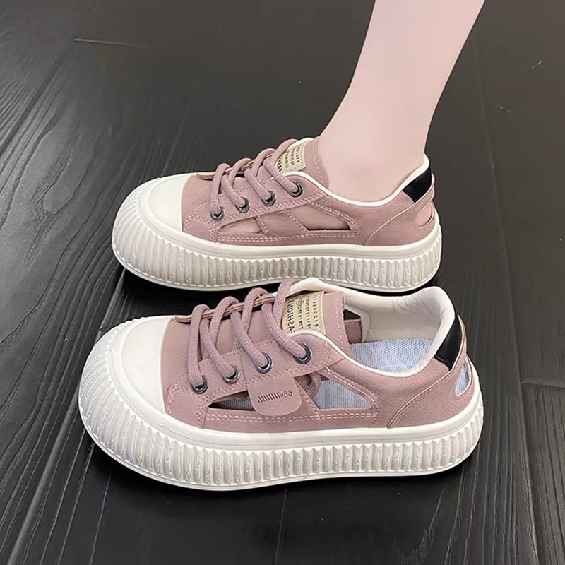 GIÀY THỂ THAO KHOÉT EO ĐẾ CAO 5CM hàng QC siêu đẹp