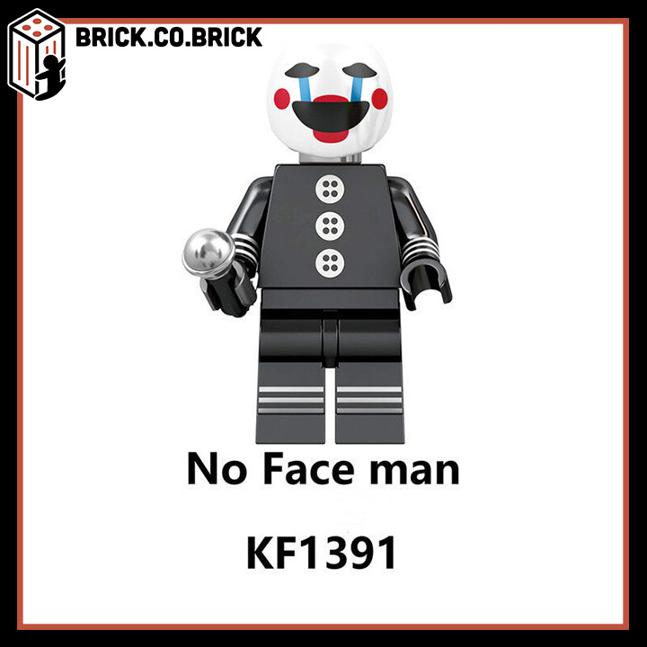 Đồ chơi Lắp ráp Phim Kinh Dị Năm Đêm Tại Freddy Ballonboy Không Có Khuôn Mặt Người Đàn Ông Foxy Spintraft Freddy Mô hình