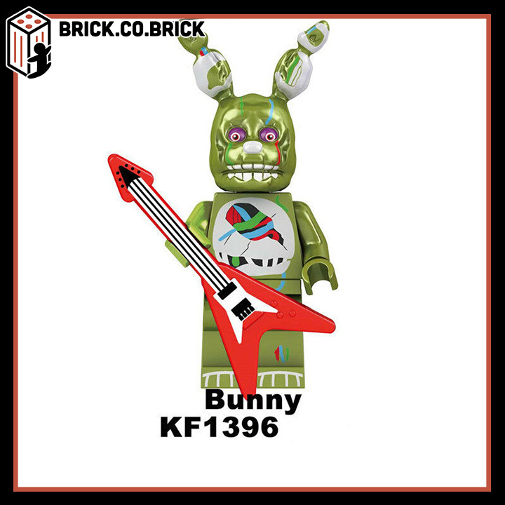 Đồ chơi Lắp ráp Phim Kinh Dị Năm Đêm Tại Freddy Ballonboy Không Có Khuôn Mặt Người Đàn Ông Foxy Spintraft Freddy Mô hình
