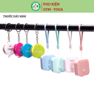 Thước Dây Mini Đo Cơ Thể, Chính Hãng Deli Jun Sport