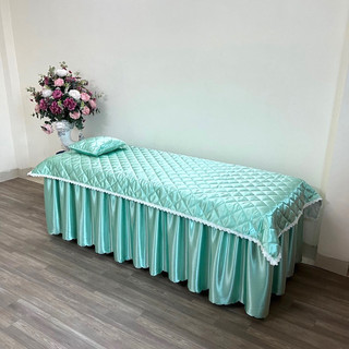 Tấm trải, chăn đắp LỤA phi bóng giường spa, phun xăm, nail, mi, làm đẹp