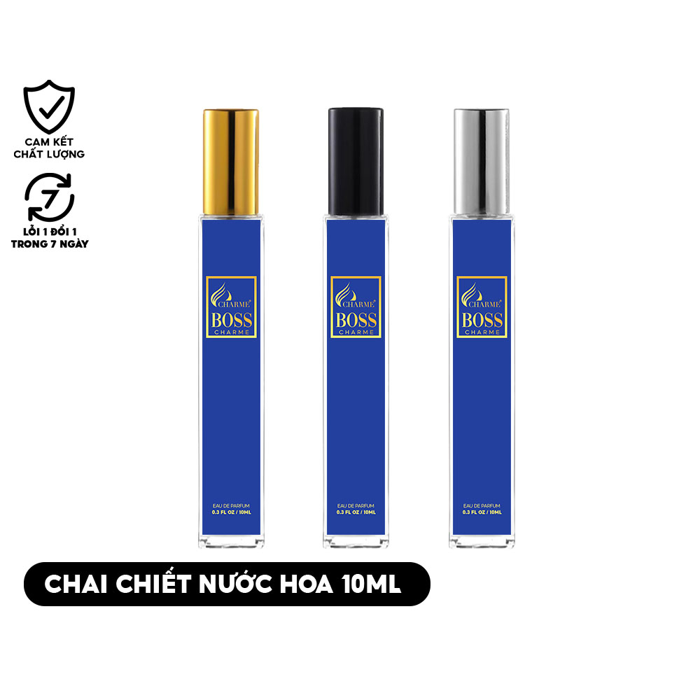 36 Tem nhãn dán nước hoa Charme chiết 10ml đã cắt sẵn tất cả các mùi - Kích thước 15mm x 80mm
