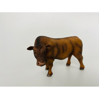 Mô hình động vật: Bò bố Angus - Đỏ ( Chính hãng)