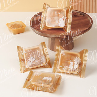 Túi đựng bánh trung thu Thỏ Trông Trăng ~ 100 chiếc