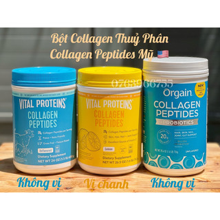 Bột Collagen Vital Proteins Collagen Peptides 680g của Mỹ