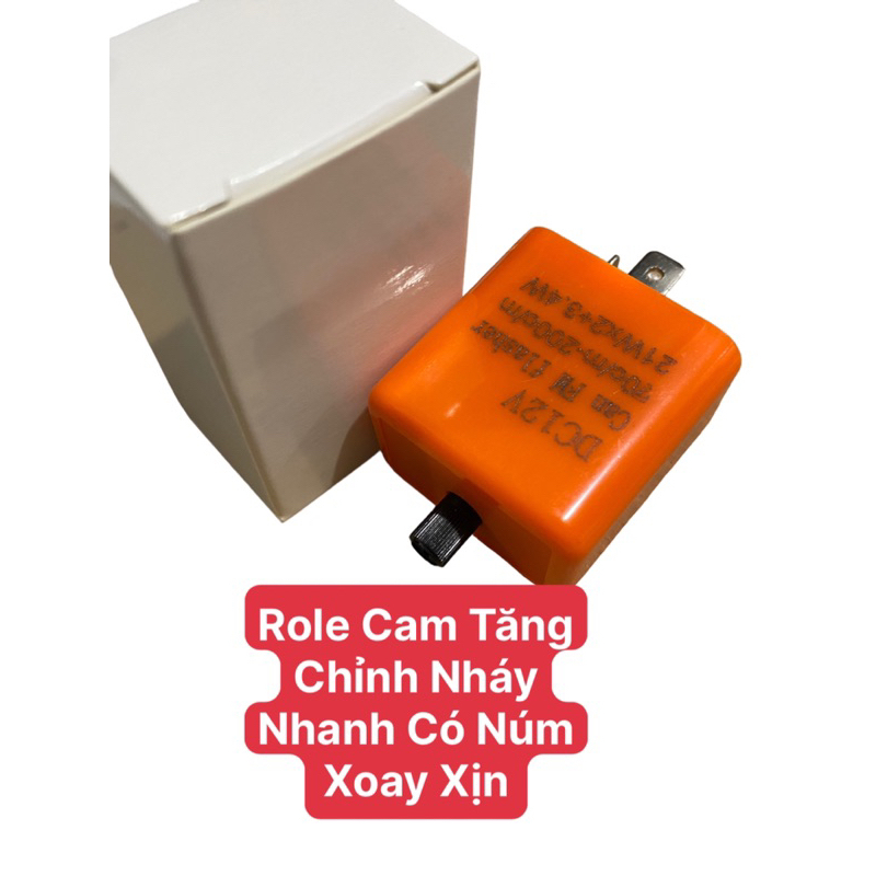 Cục Chớp Role Có Núm Xoay Mẫu 2023 Vietnambiker Shop Chỉnh Nháy Nhanh