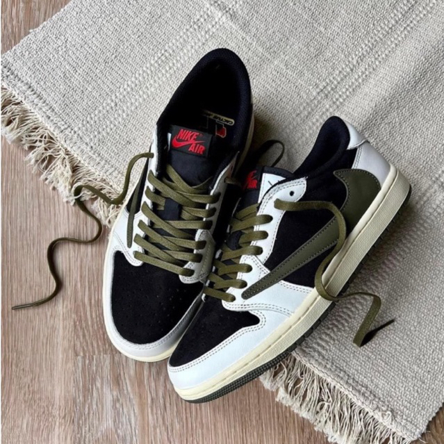 Giày sneaker travis scot olive