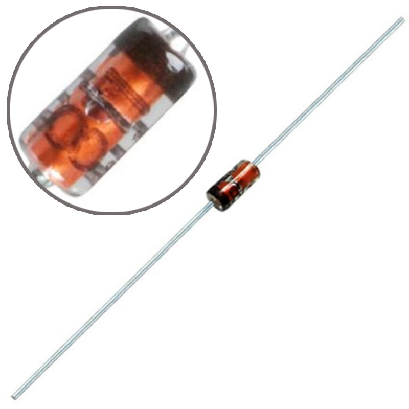 Diode zener 5v1 5.1v 0.5W chân cắm