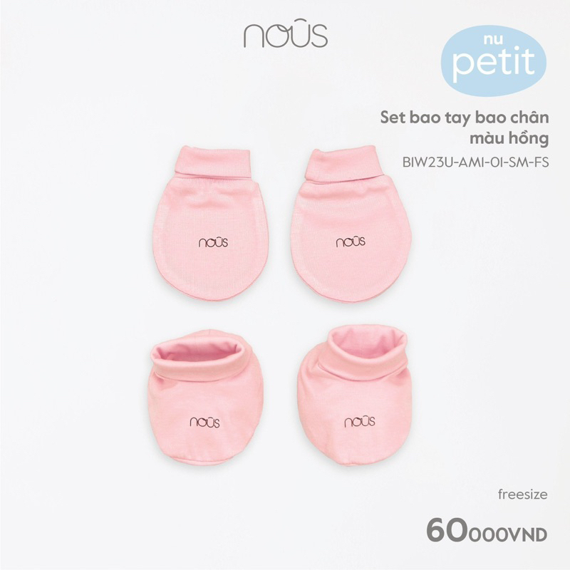 BAO TAY CHÂN NOUS  và Mũ NOUS 39k/ mũ