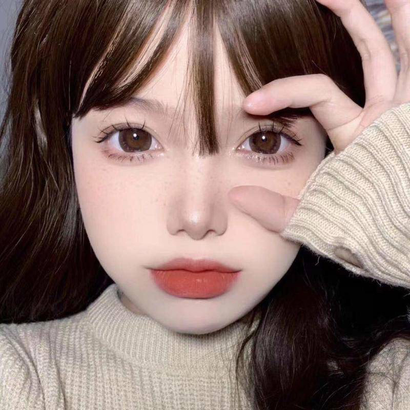Mẫu Lens Đen-Black Baby Giãn Tròng To , Vừa