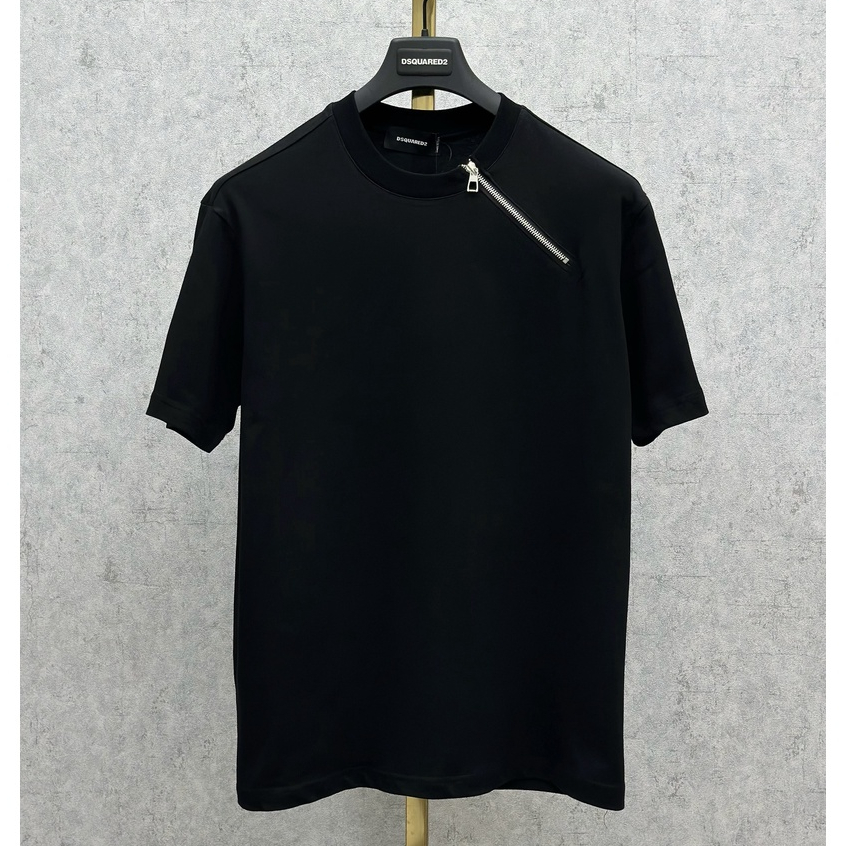 Áo Phông Nam Hót Tren Bùi Đạt Mix Khoá Cổ Cực Chất - Áo Thun Nam Nữ Dsq .Áo Đôi Nam Nữ