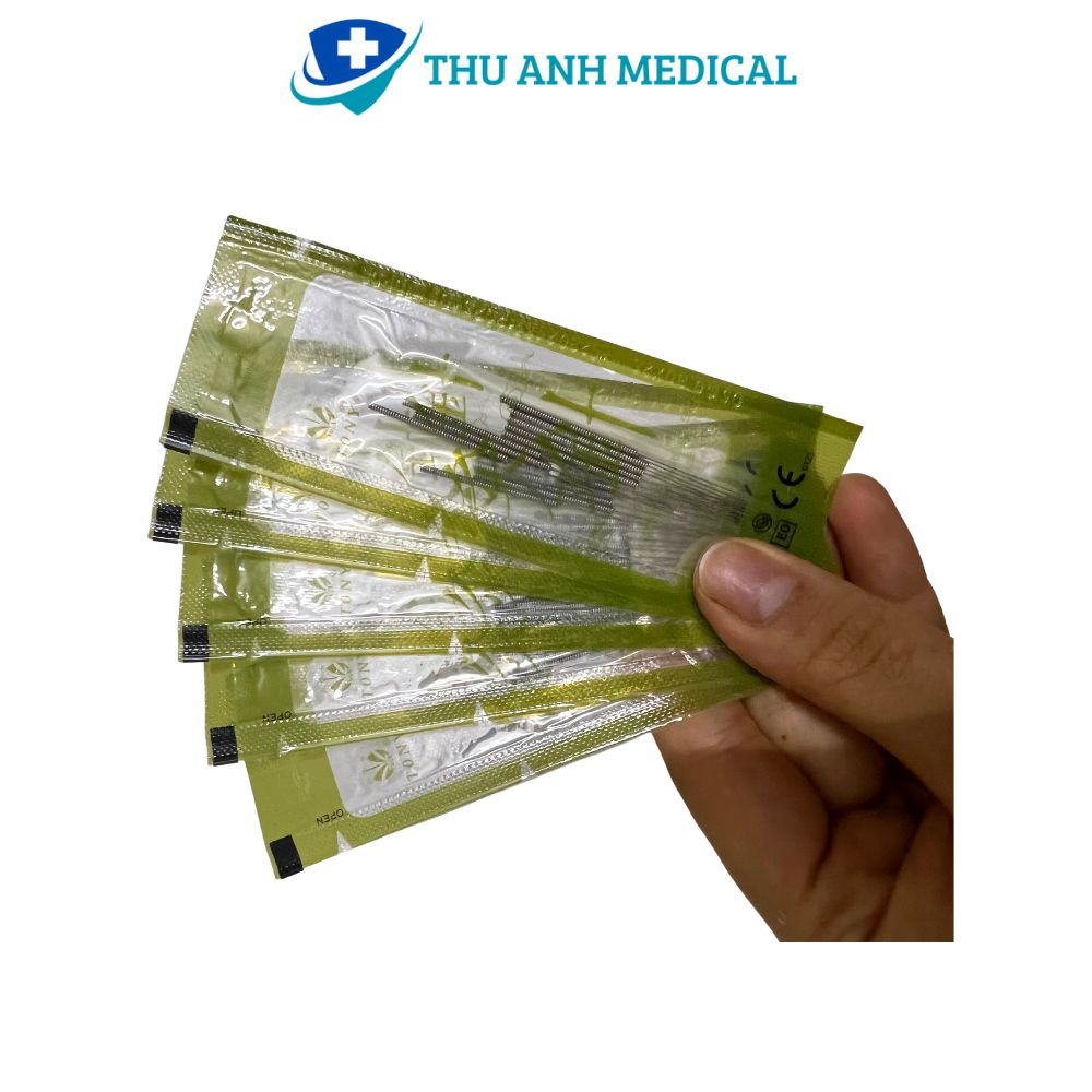 KIM CHÂM CỨU TONY DẠNG TÚI - KIM CHÂM CỨU VÔ TRÙNG - SẮC BÉN - HỘP 1000 KIM