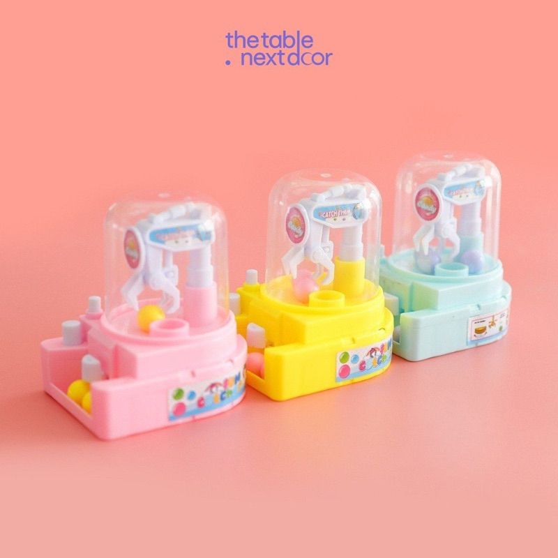Đồ chơi máy gắp kẹo mini candy machine giảm stress giải lao học tập làm việc dành cho mọi lứa tuổi the table nextdoor