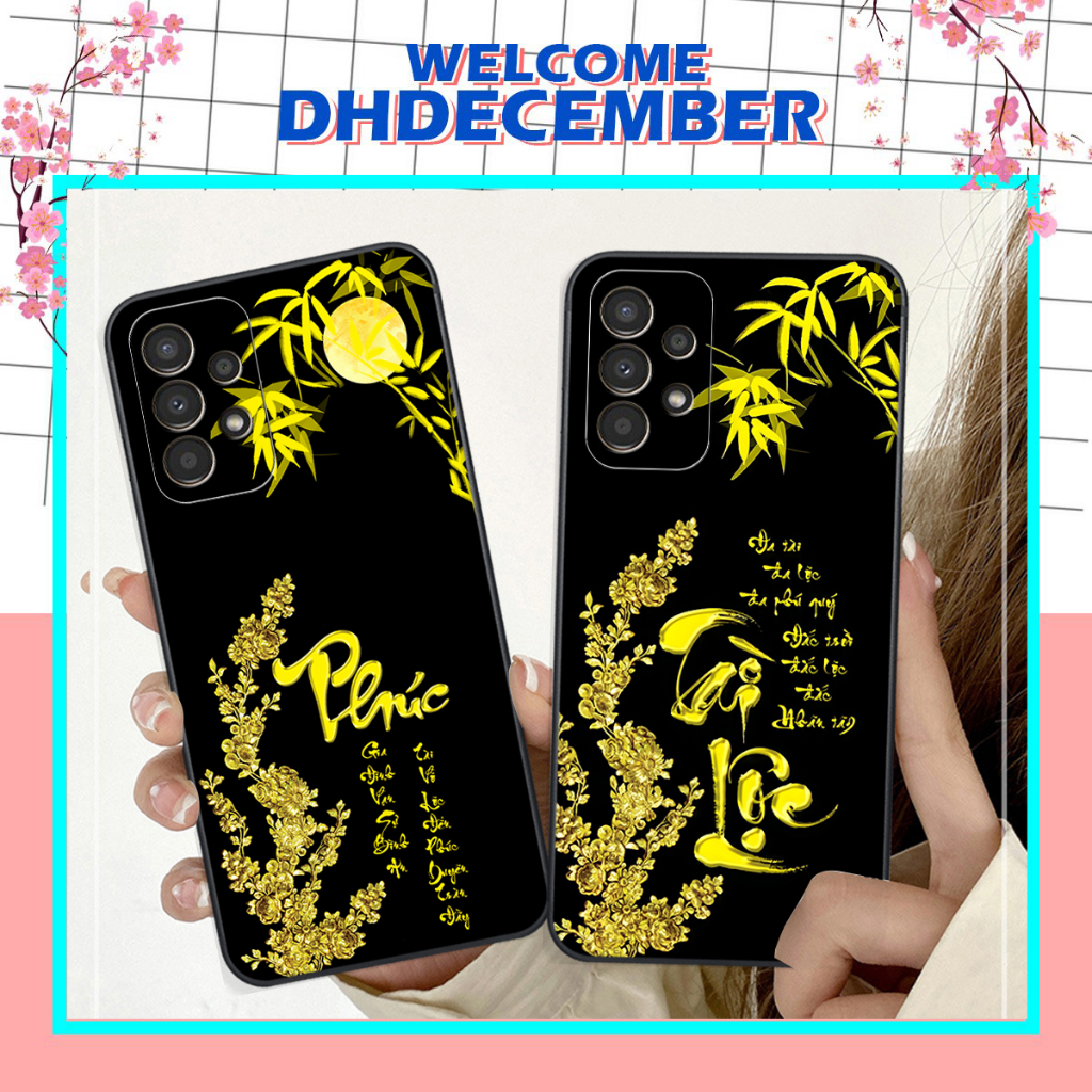 Ốp lưng Samsung A13 4G / A23 / A32 4G/ 5G / A33 hình Tâm, Phúc,Hoa Sen ,Tài Lộc