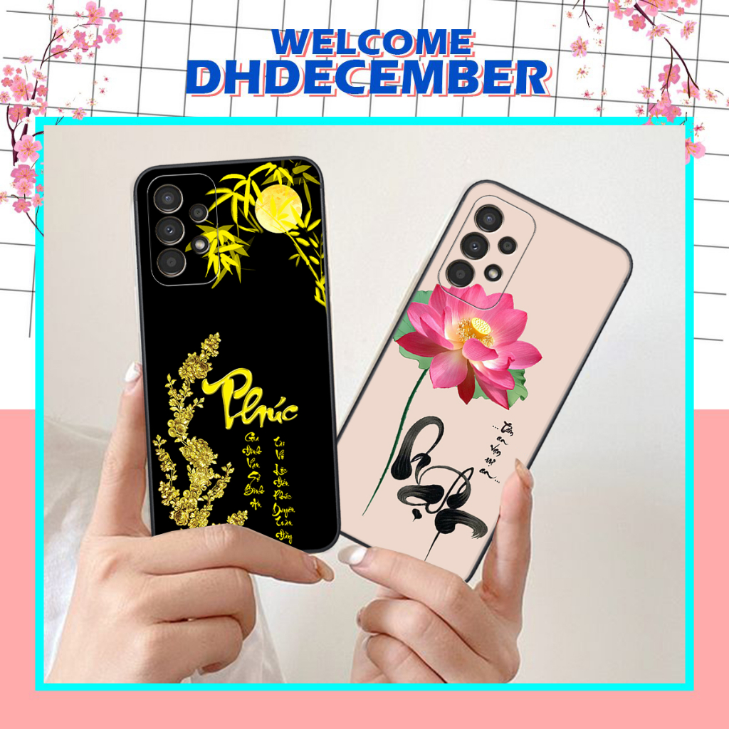 Ốp lưng Samsung A13 4G / A23 / A32 4G/ 5G / A33 hình Tâm, Phúc,Hoa Sen ,Tài Lộc