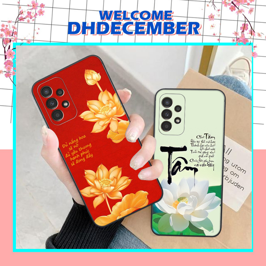 Ốp lưng Samsung A13 4G / A23 / A32 4G/ 5G / A33 hình Tâm, Phúc,Hoa Sen ,Tài Lộc