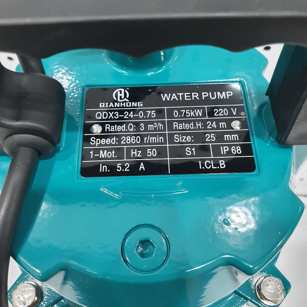 Máy bơm nước chìm QIAN 370W 750W | Bơm tõm 370W  | Bơm tõm 750W