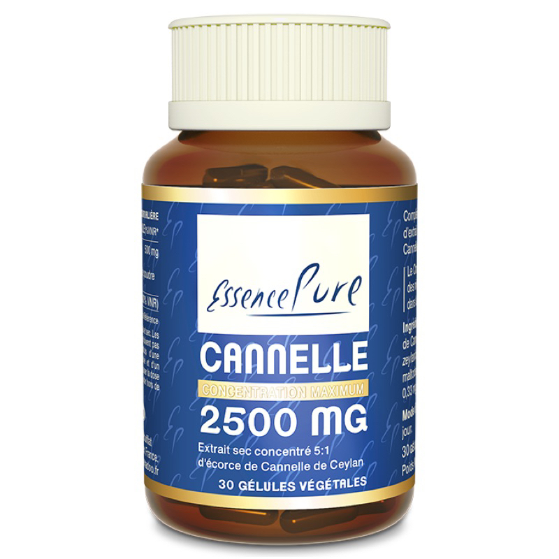 Viên uống phòng ngừa và hỗ trợ tiểu đường Cannelle 2500mg EssencePure