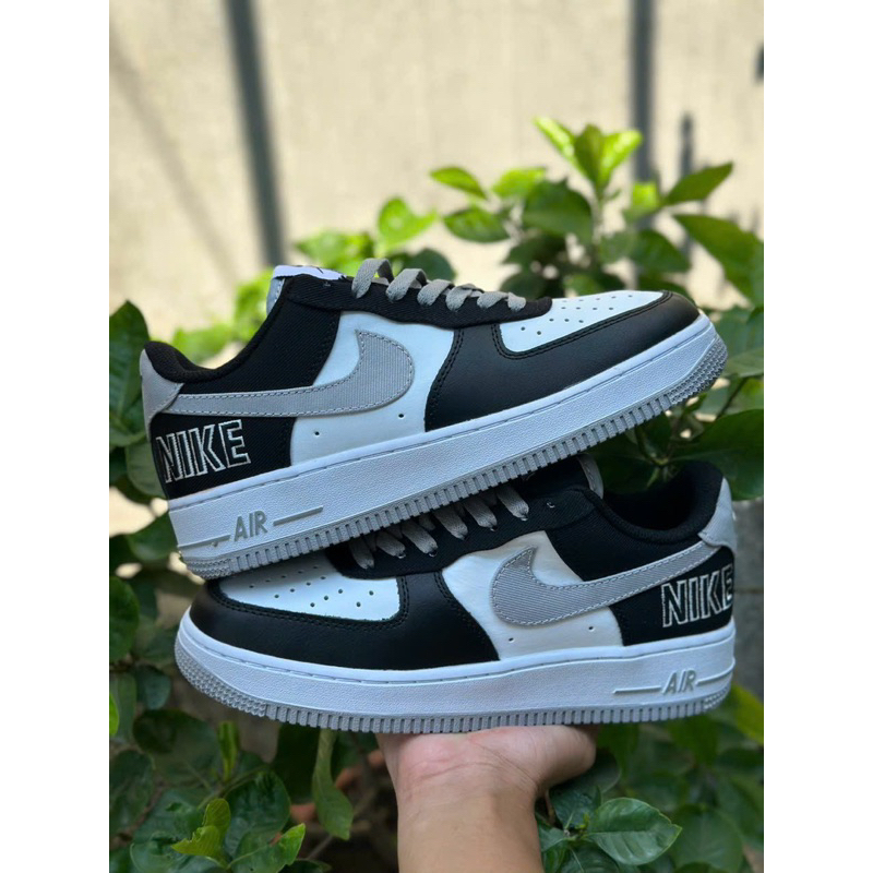 Giày sneaker foc đen xám psg