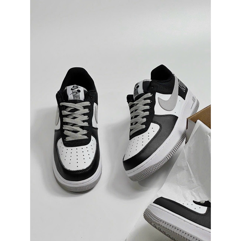 Giày sneaker foc đen xám psg