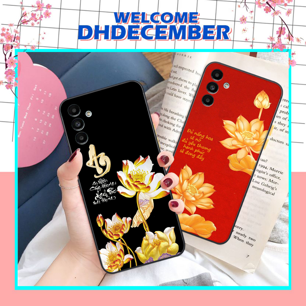 Ốp lưng Samsung A14 4G/ A14 5G / M34 5G /M54 5G / A24 4G / A34 5G/ A54 5G hình Tâm, Phúc,Hoa Sen ,Tài Lộc