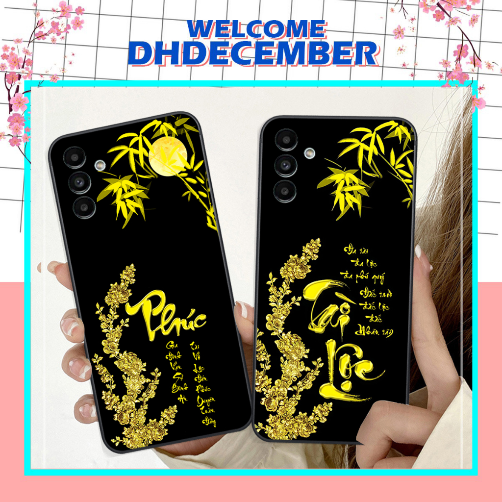 Ốp lưng Samsung A14 4G/ A14 5G / M34 5G /M54 5G / A24 4G / A34 5G/ A54 5G hình Tâm, Phúc,Hoa Sen ,Tài Lộc