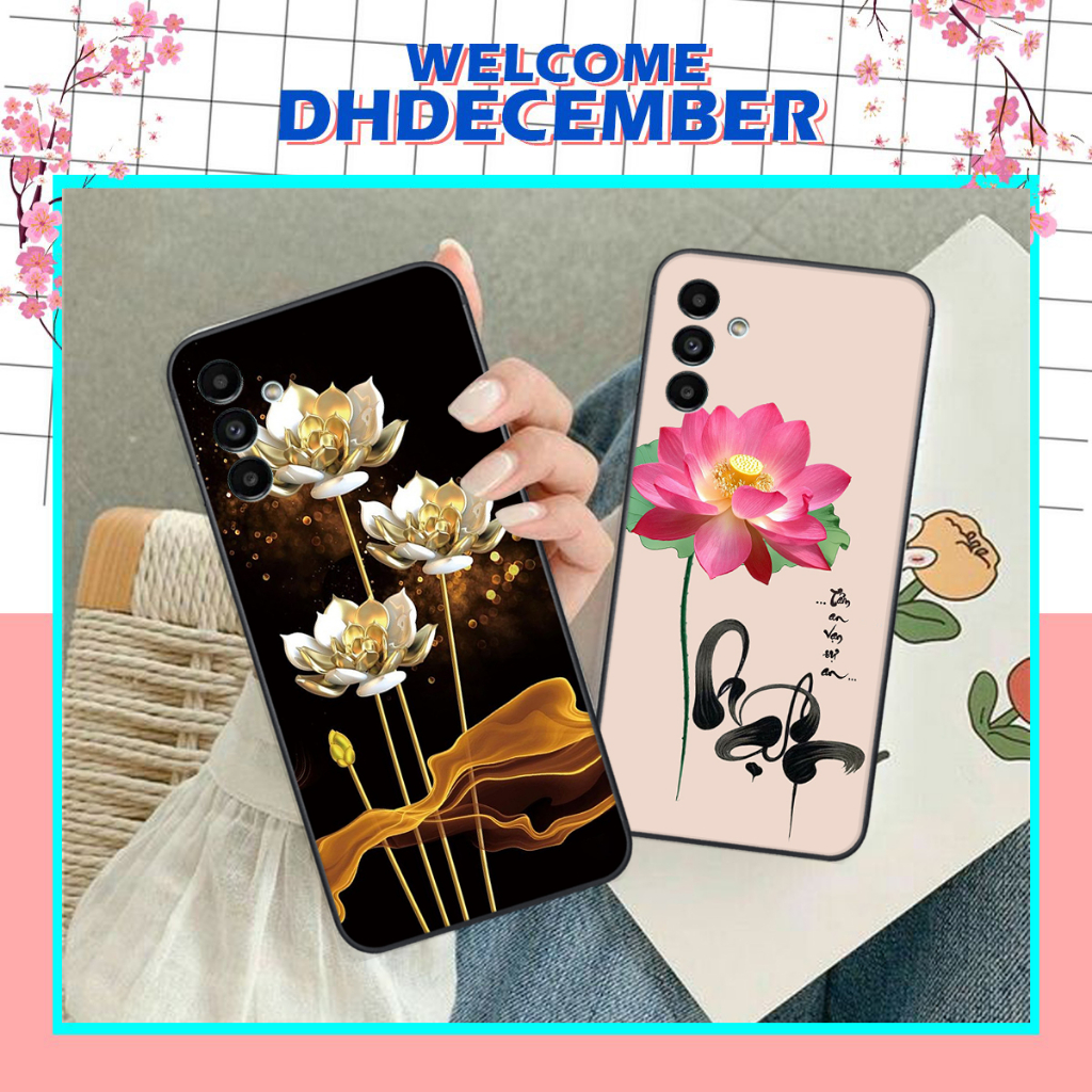 Ốp lưng Samsung A14 4G/ A14 5G / M34 5G /M54 5G / A24 4G / A34 5G/ A54 5G hình Tâm, Phúc,Hoa Sen ,Tài Lộc