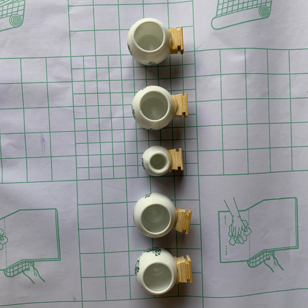 Cóng sứ khuyên Melody. Cóng sứ 5 món cao cấp độc quyền