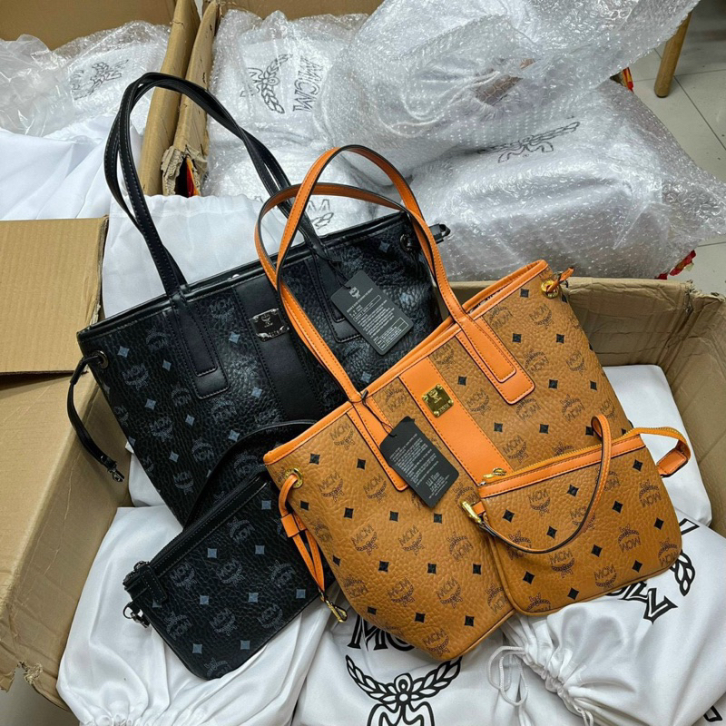 Túi mcm tote 2 màu