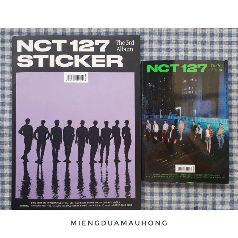 Album Sticker không kèm card của NCT 127